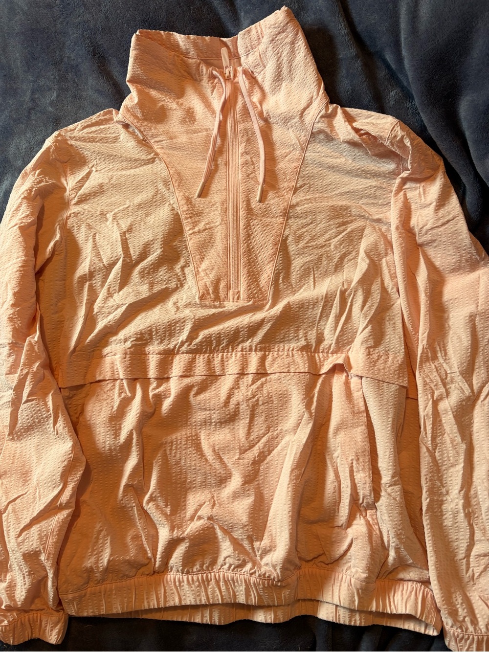 lululemon athletica Peach Half-Zip Jacket